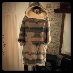 Wool Blanket Wrap Coat!